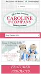 Mobile Screenshot of carolineandco.com